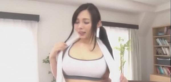  wet japanese oil massage with toys after hard workout